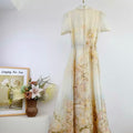 Watercolor Floral Maxi Dress